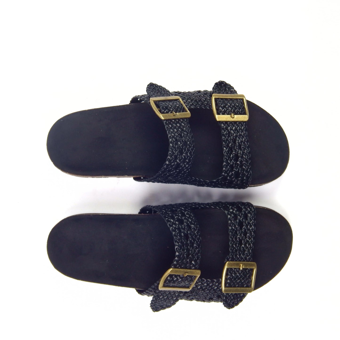 Black Urban Step Clogs - scarpehandmade