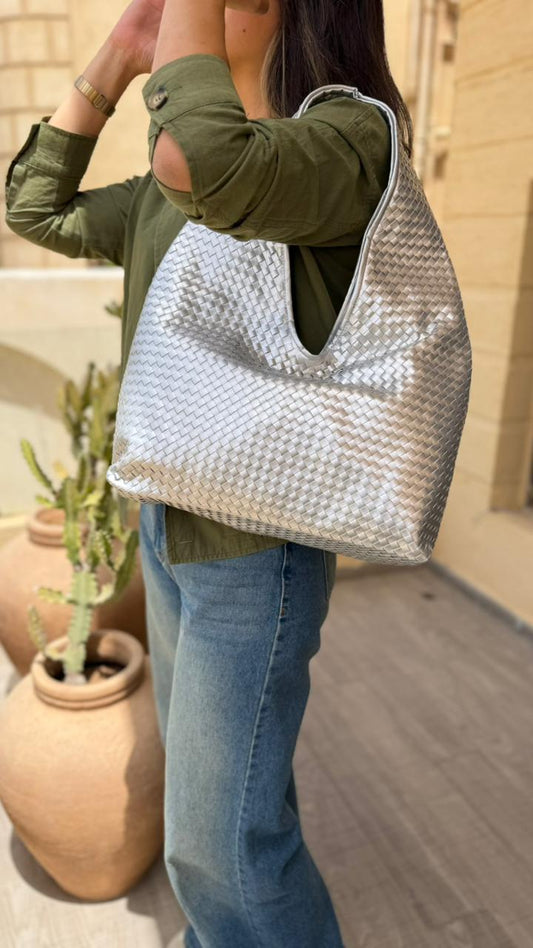 Silver Eclipse Bag