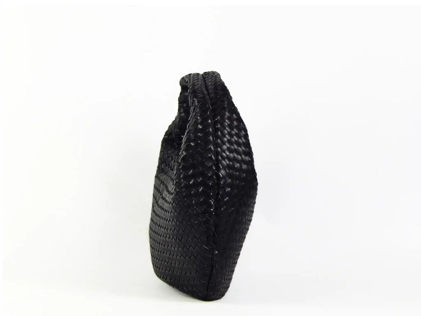 Black Loop Bag (Glossy) - scarpehandmade