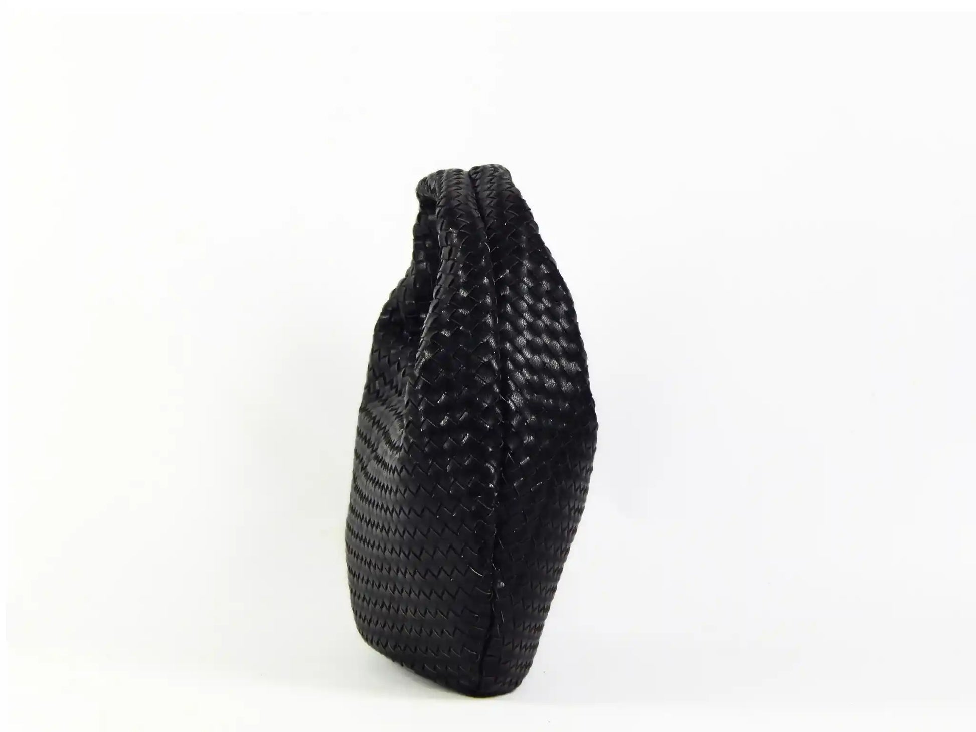 Black Loop Bag (Glossy) - scarpehandmade