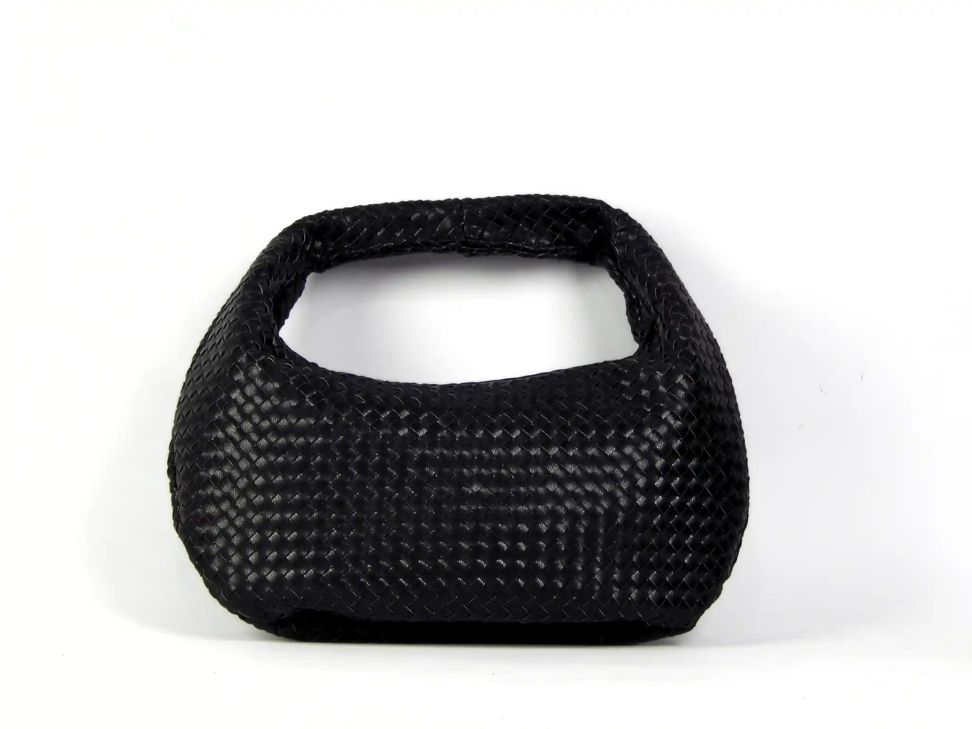Black Loop Bag (Glossy) - scarpehandmade