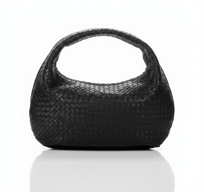 Black Loop Bag (Glossy) - scarpehandmade