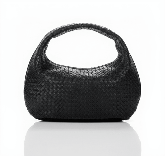 Black Loop Bag (Glossy) - scarpehandmade