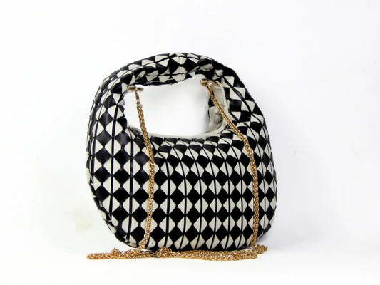 Black & White Loop Bag