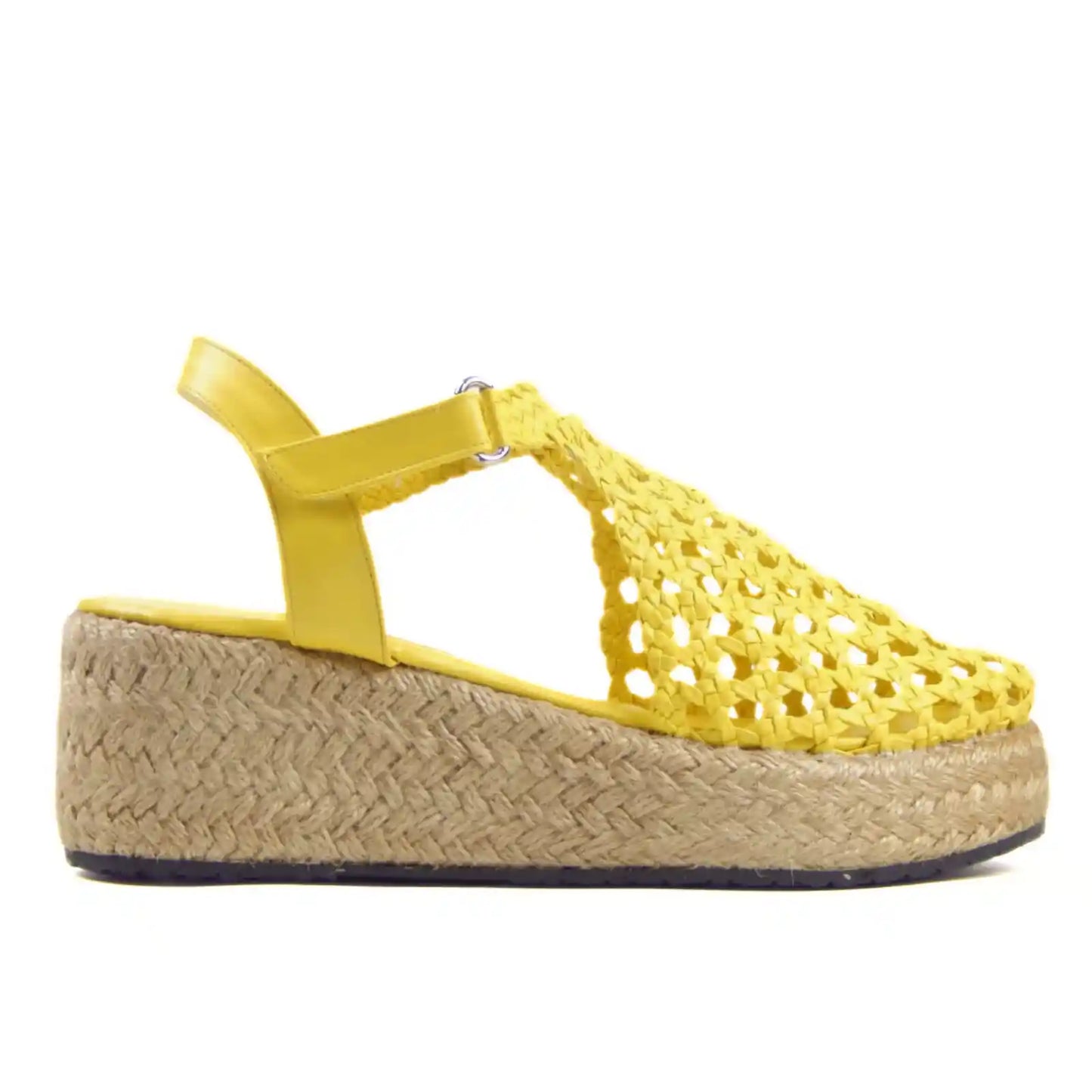 Braided Platform Sandals R503 6cm