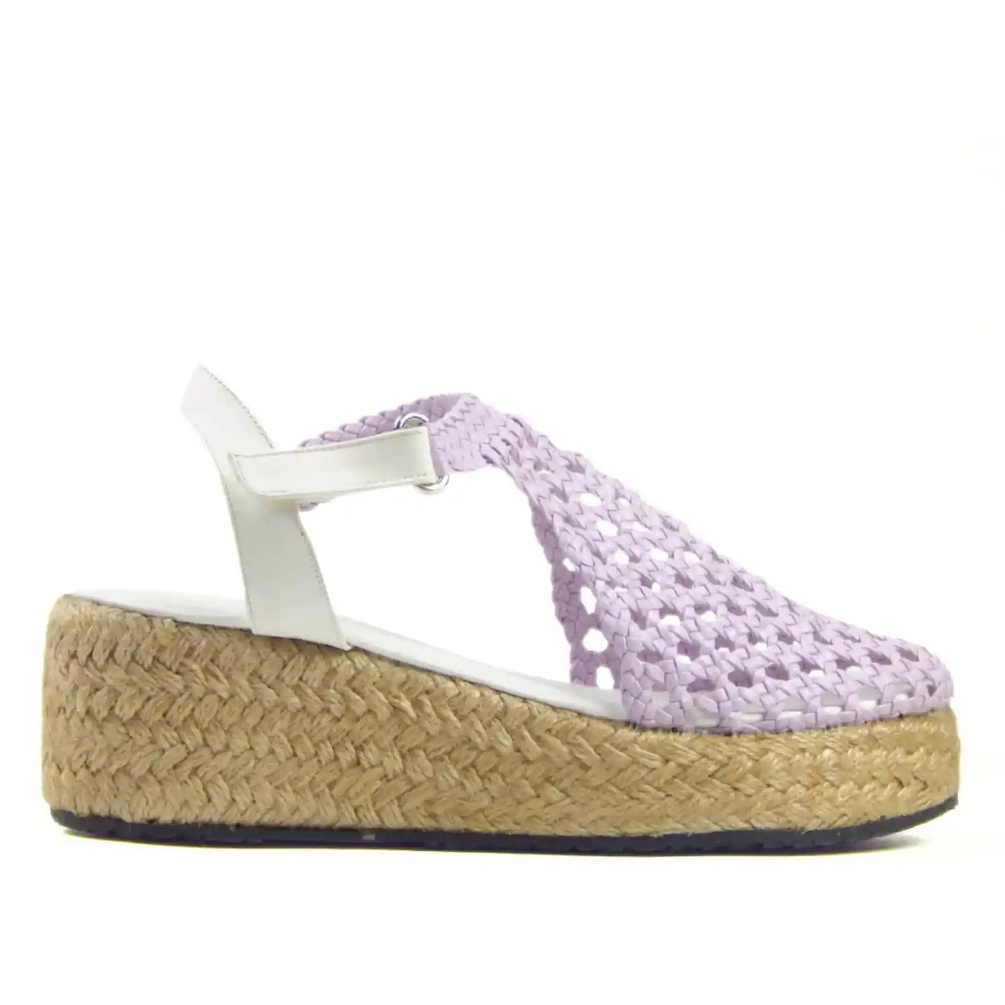 Braided Platform Sandal R503 6cm - scarpehandmade