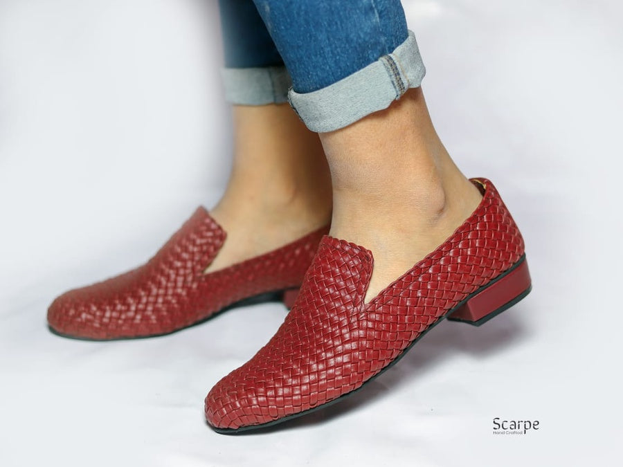 Hand-Braided Shoes R200 2cm