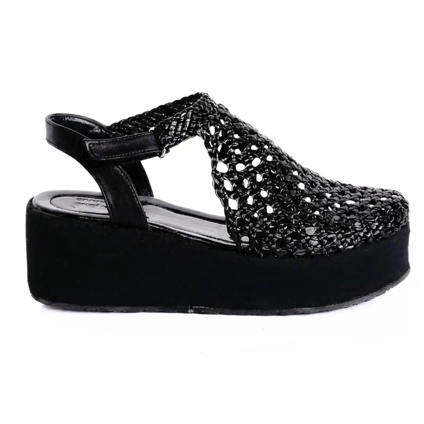 Wedge 6cm braided sandals R700