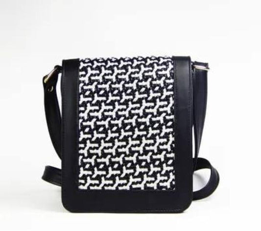 The Braided Vertical Satchel