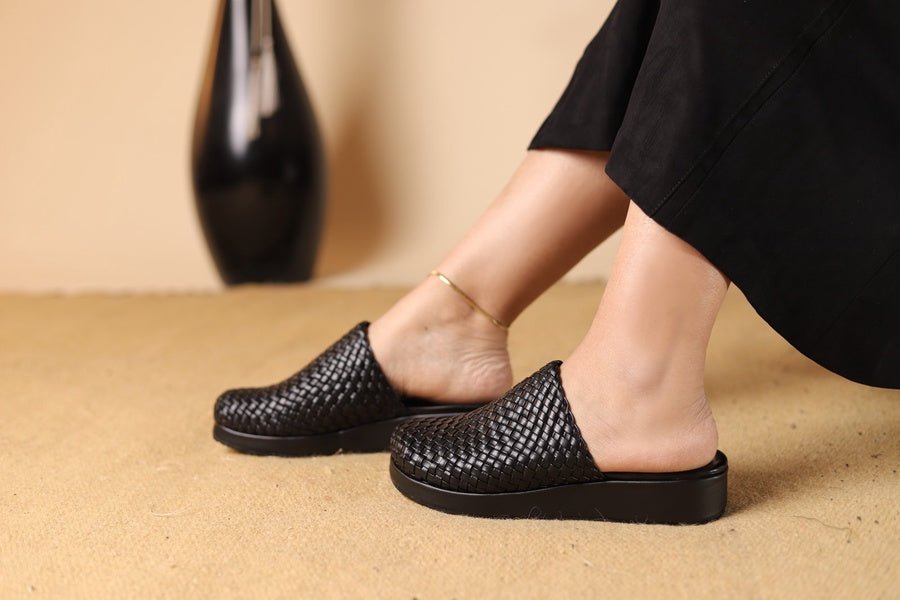 Sabot wedge 3cm R344 - scarpehandmade