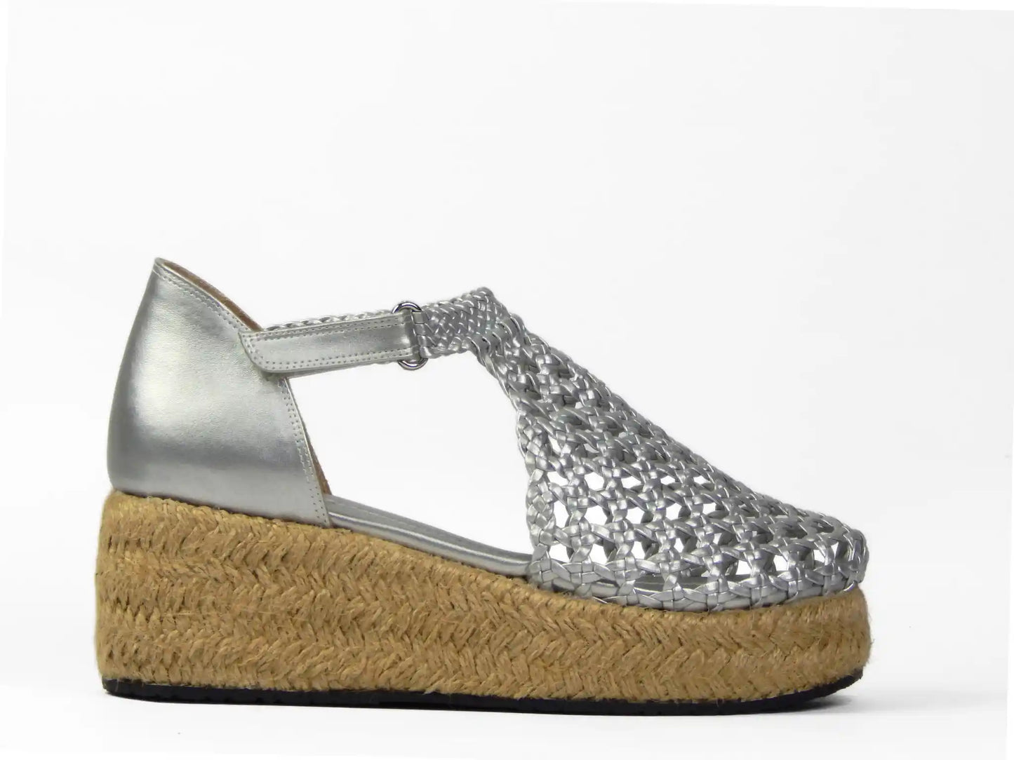 Sandal wedge closed R504 6cm