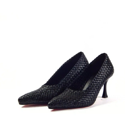 Midnight Weave Heel 5cm