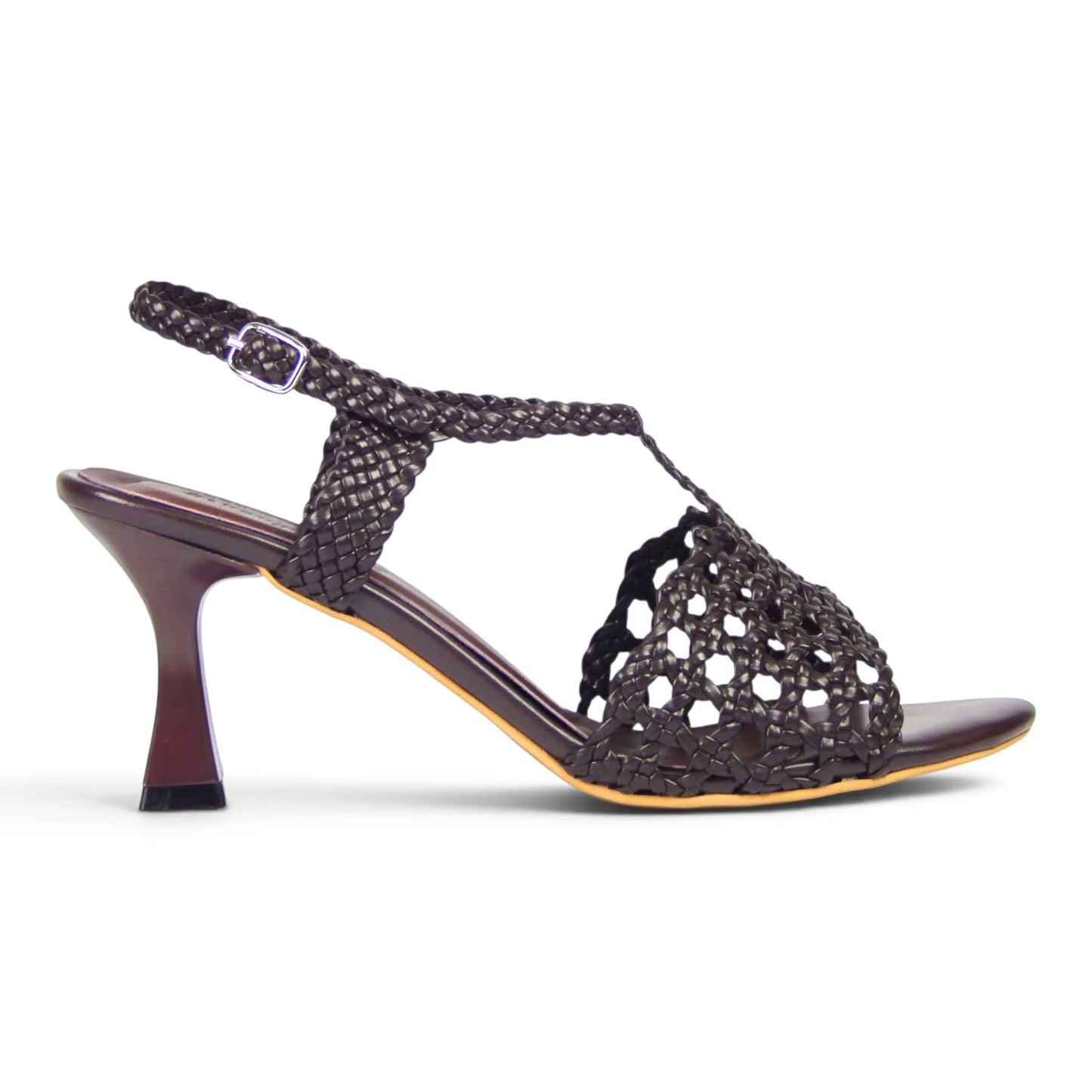Talia Interwoven Slingback Heeled Sandals