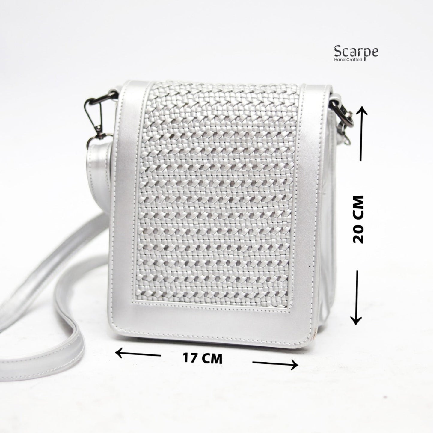 The Braided Vertical Satchel