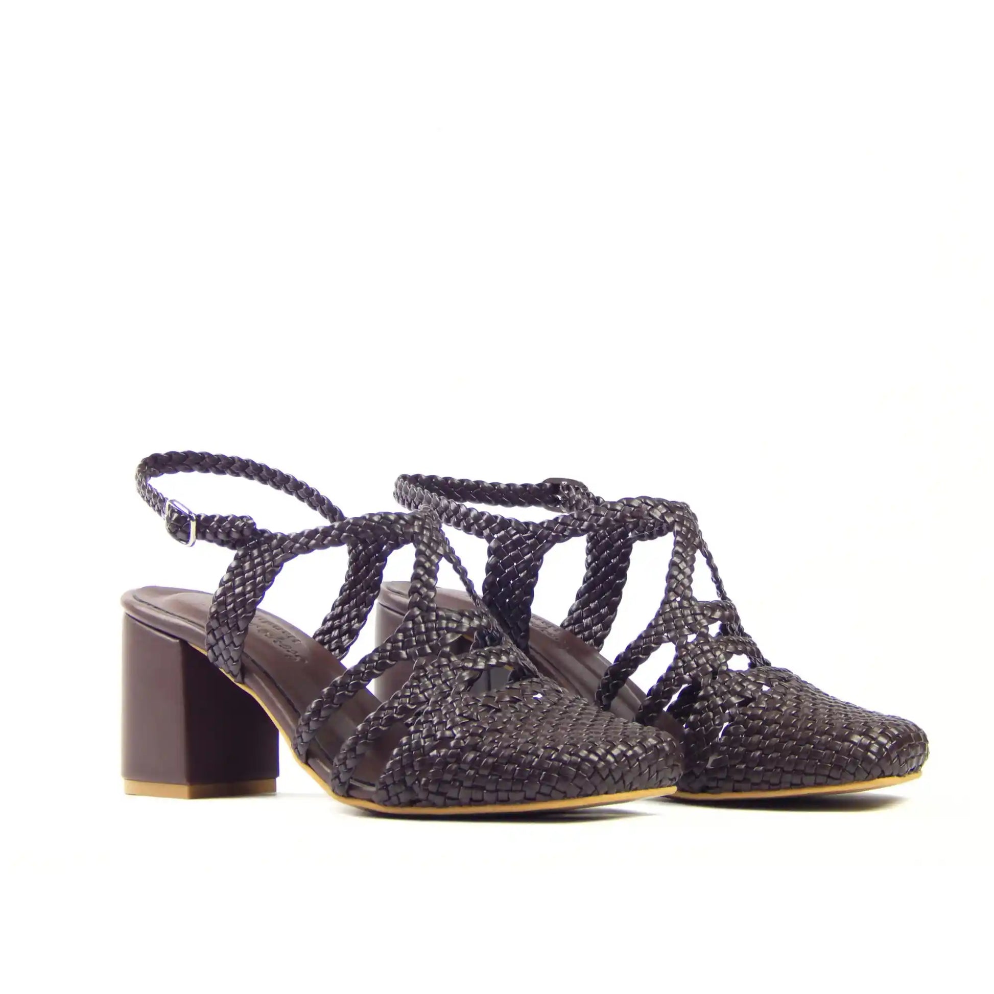 Brown Riviera Sandals 5cm