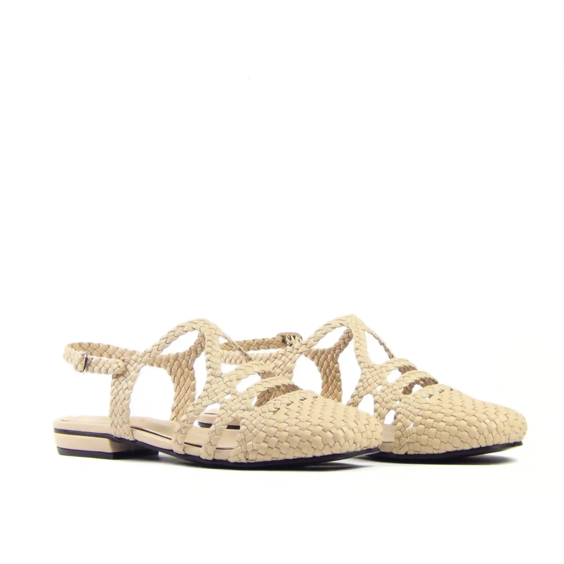 Beige Riviera Sandals 2cm