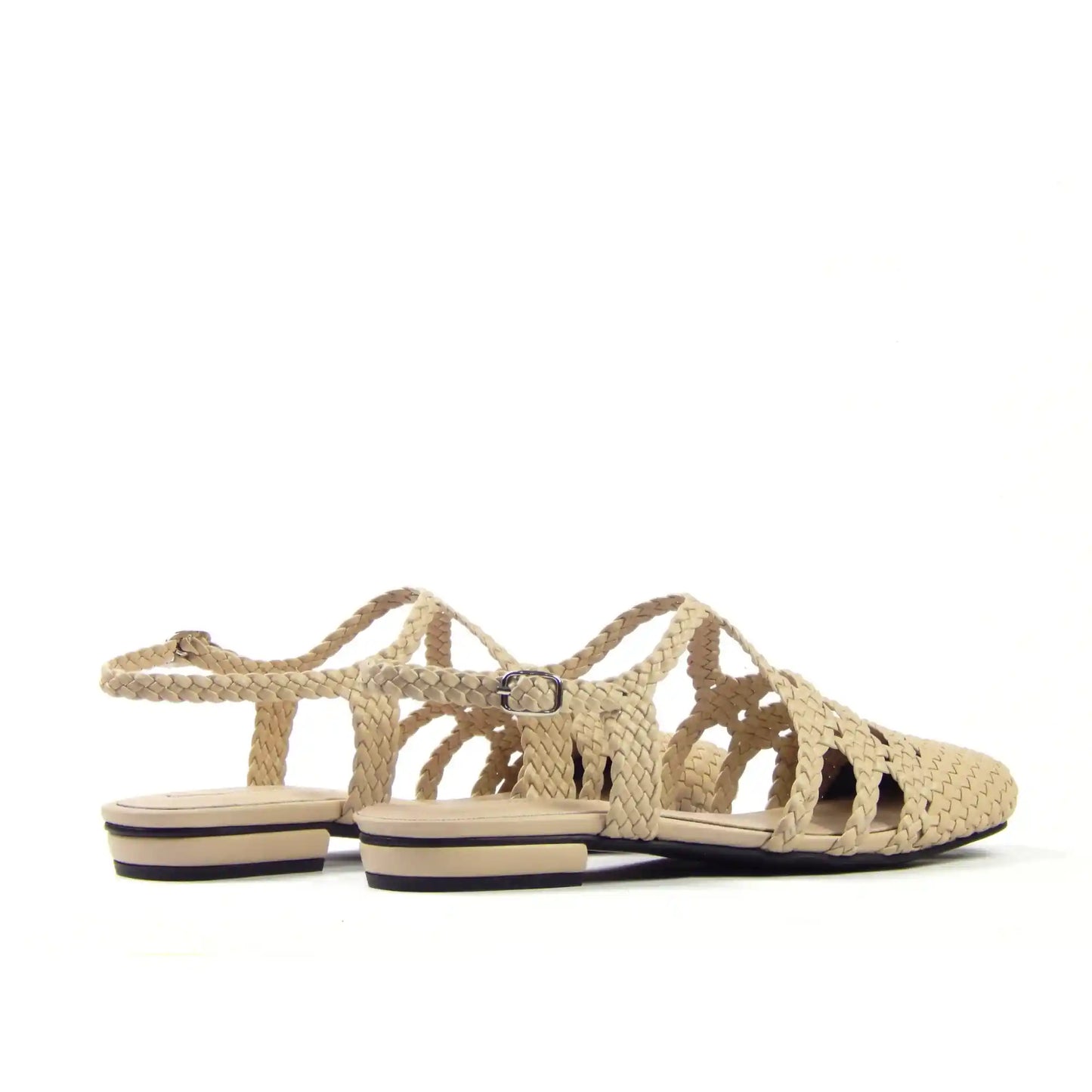 Beige Riviera Sandals 2cm