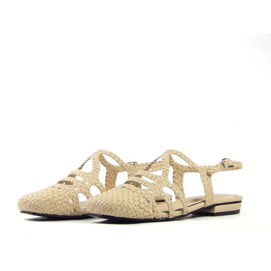 Beige Riviera Sandals 2cm