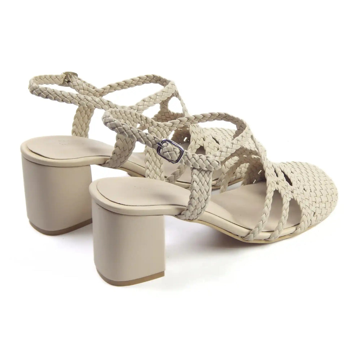 Beige Riviera Sandals 5cm
