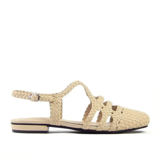 Beige Riviera Sandals 2cm