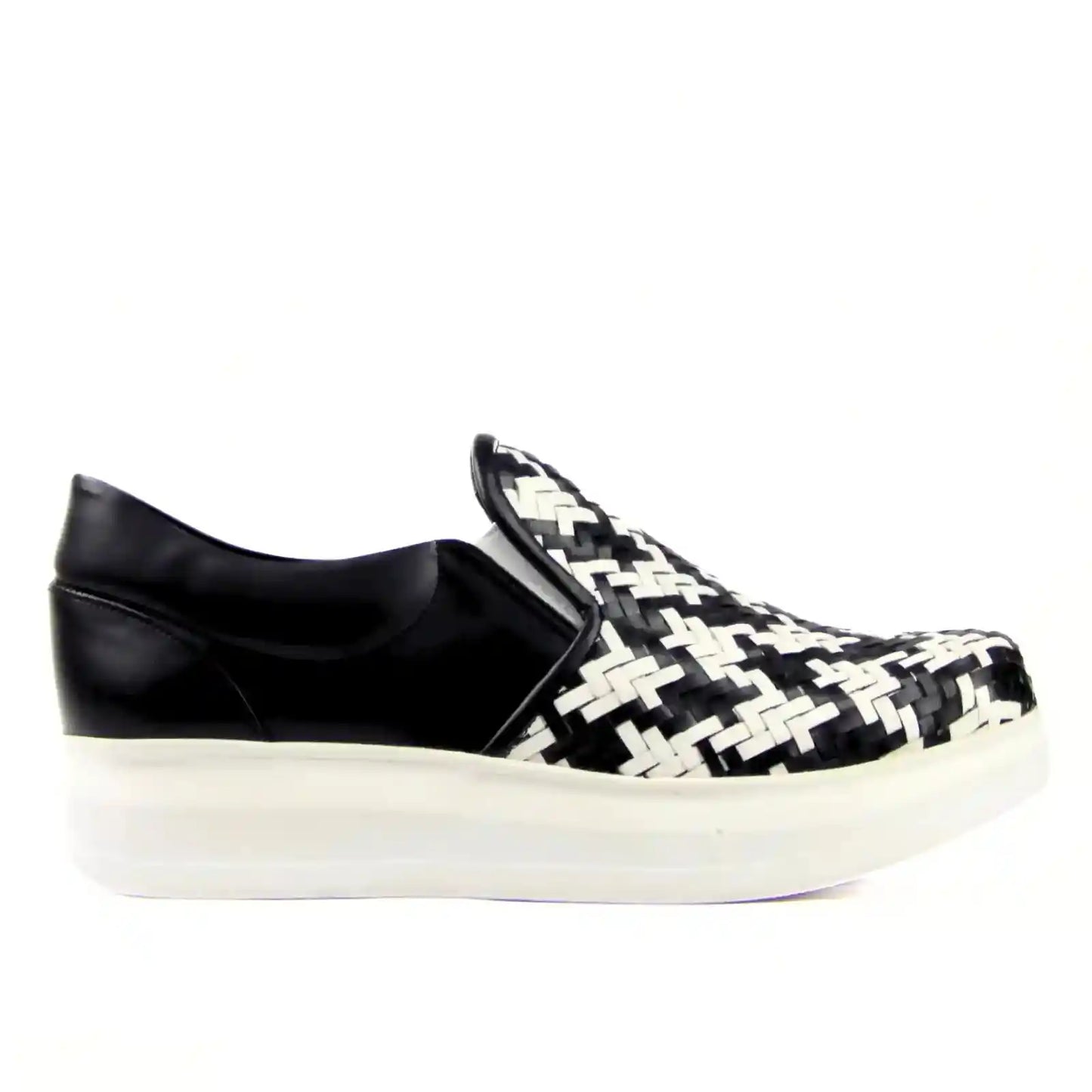 Hand - Braided Sneakers with 2 Straps - scarpehandmade