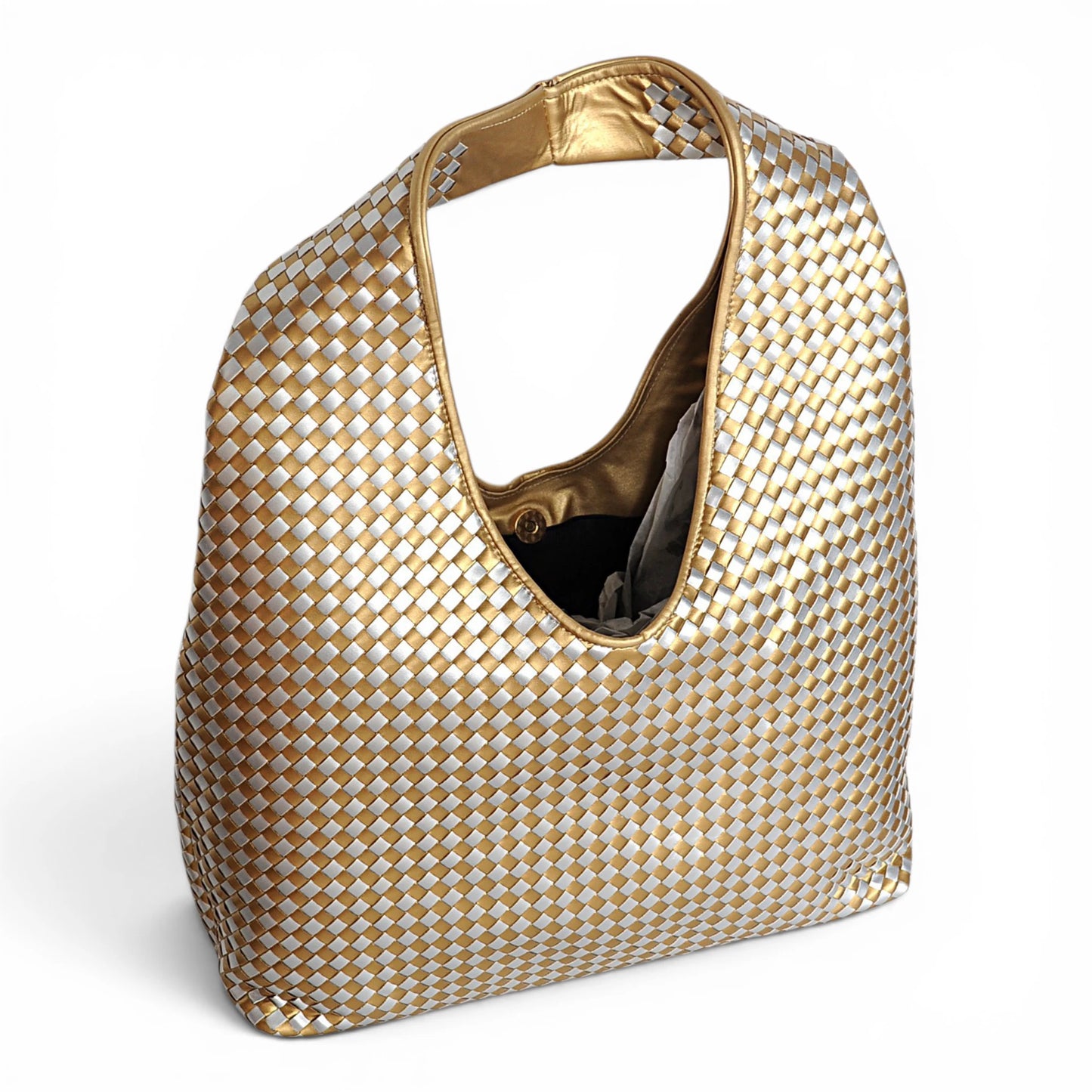 Gold & Silver Bloom Bag