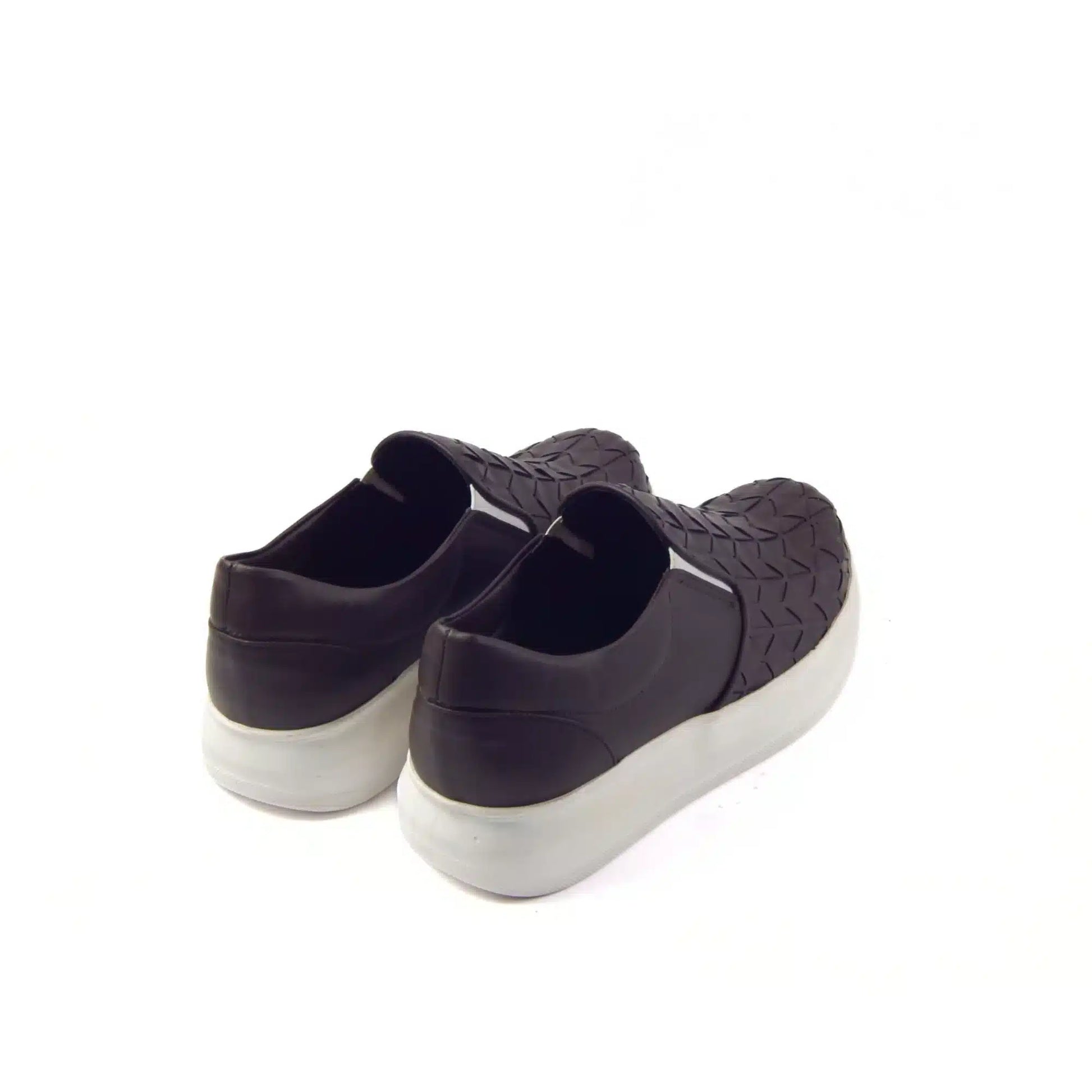 Hand - Braided Sneakers with 2 Straps - scarpehandmade