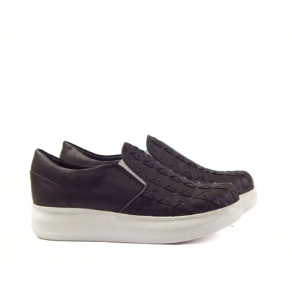 Hand - Braided Sneakers with 2 Straps - scarpehandmade