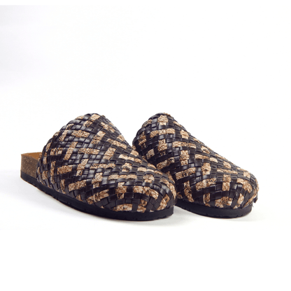 Earthtone Weave Clogs