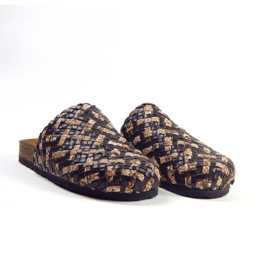 Earthtone Weave Clogs