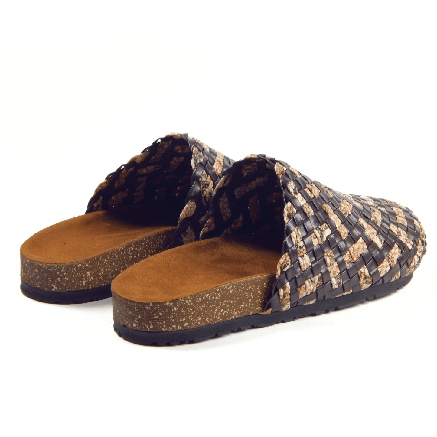 Earthtone Weave Clogs