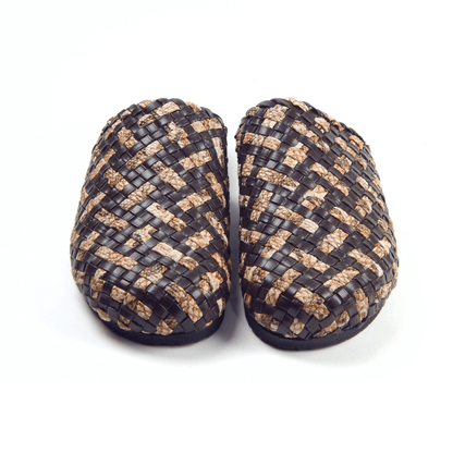 Earthtone Weave Clogs