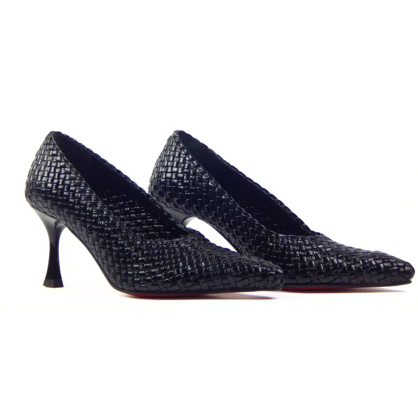 Midnight Weave Heels 7cm