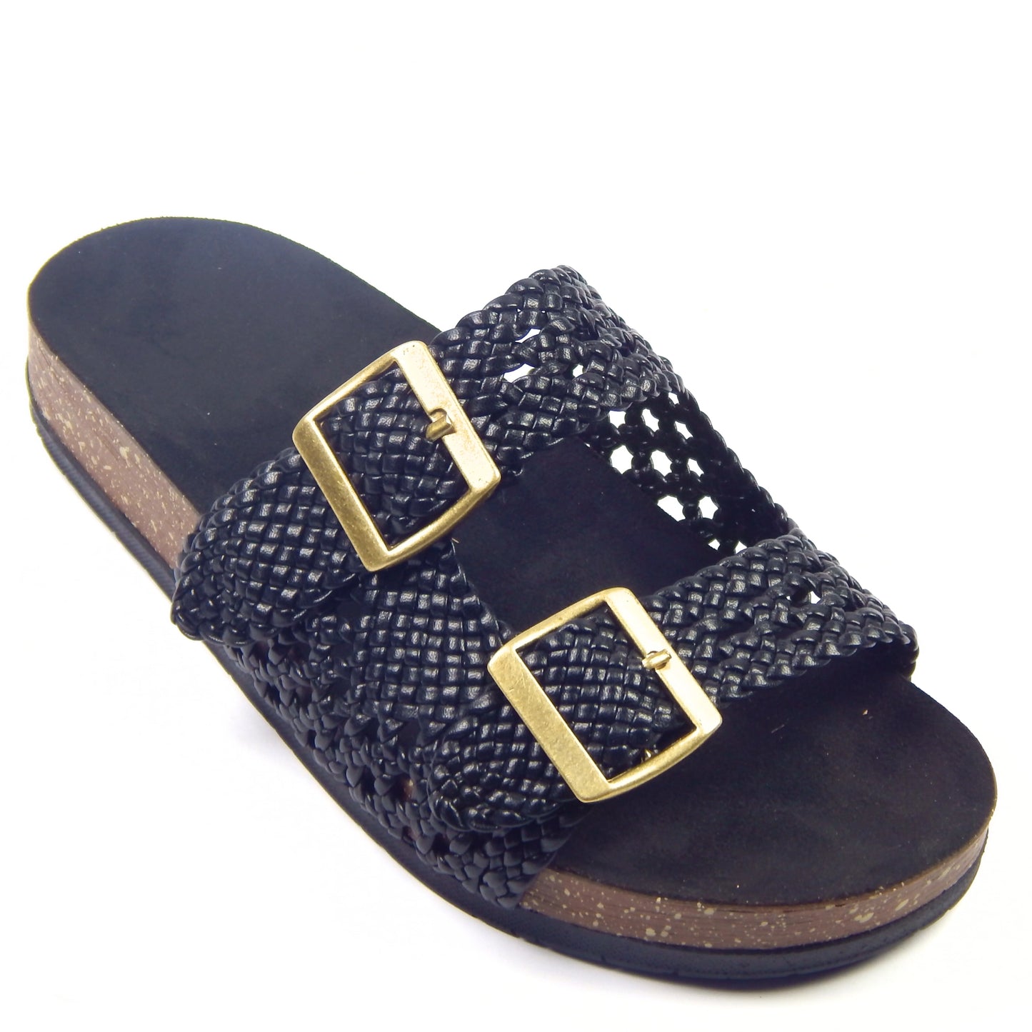 Black Urban Step Clogs - scarpehandmade
