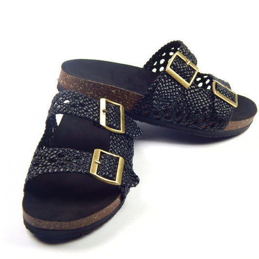 Black  Urban Step Clogs