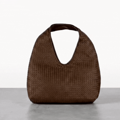 Brown Bloom Bag