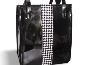 hand braided strip bag