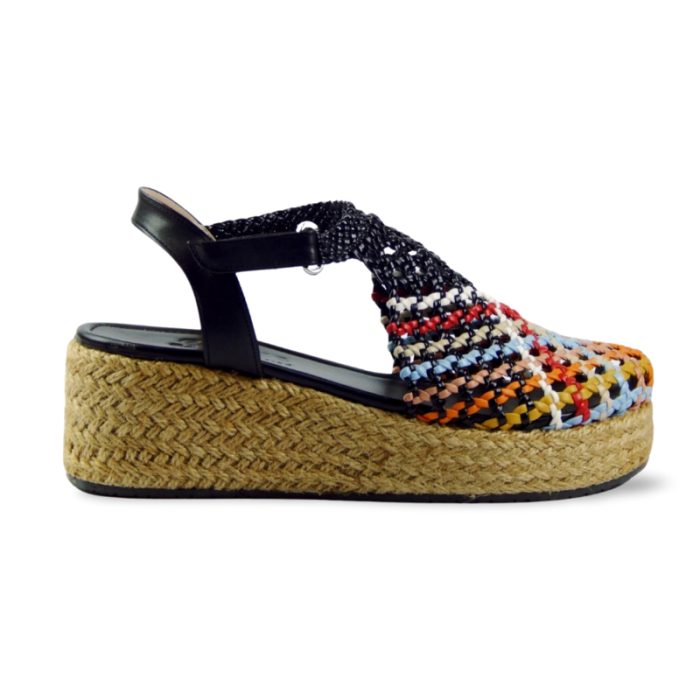 ⁦Braided Platform Sandal⁩ - الصورة ⁦1⁩