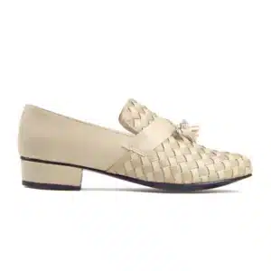 Hand-Braided Classic Shoe – 2cm Heel