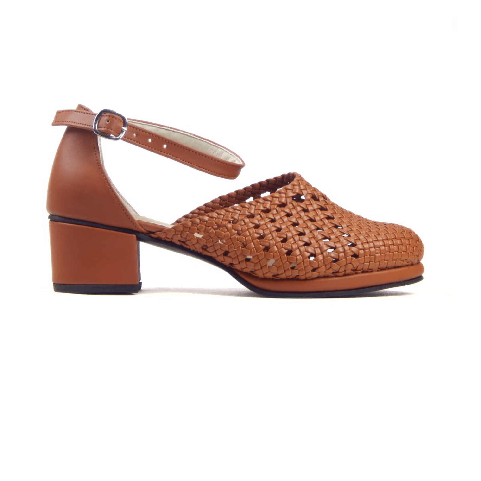 تصميم بدون عنوان_20251231_165551_٠٠٠٠ Multicolored braided 3cm sandals - Image 1