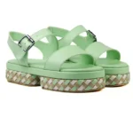 Aria Woven Platform Sandal - Image 2