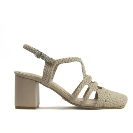 Beige Riviera Sandals 5cm